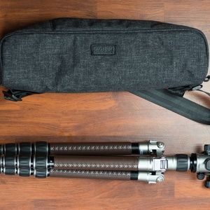 Black Manfoto Tripod Bag (tripod not included)